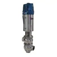 Inoxpa 'KH' Type Divert Valve with Single Acting Pneumatic Actuator and C-Top+ - 0