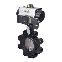 Pneumatic Actuated Butterfly Valve Lugged PN16 - 1