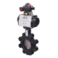 Pneumatic Actuated Butterfly Valve Lugged PN16 - 2