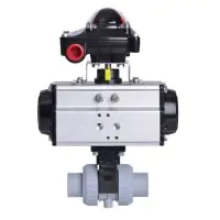 Extreme Pneumatic Actuated Ball Valve ABS Body - 5
