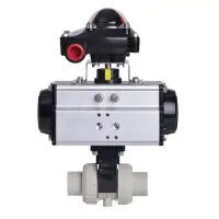 Extreme Pneumatic Actuated Ball Valve, PP-H Body - 5
