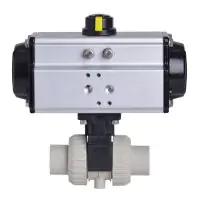 Extreme Pneumatic Actuated Ball Valve, PP-H Body - 1