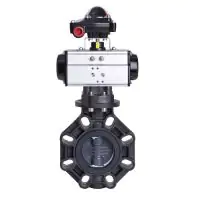 Pneumatic Actuated Extreme Butterfly Valve PVC-U Disc - 3