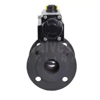 Pneumatically Actuated Carbon Steel PN16 Ball Valve - 2