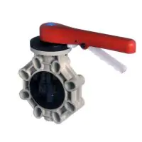 PVC Industrial Butterfly Valve - 1