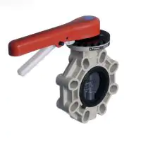 PVC Industrial Butterfly Valve - 2