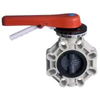 PVC Industrial Butterfly Valve - 0