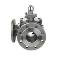 PN16 Direct Mount 3 Way Stainless Steel Ball Valve - 2