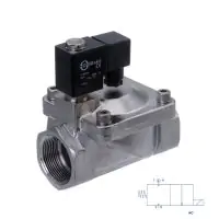 Stainless Steel Solenoid Valve Servo Assisted 3/8" to 2" - 0