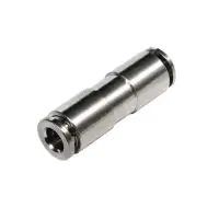 Stainless Steel Straight Connector Fitting - 0