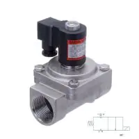 Stainless Steel Solenoid Valve 0 Bar Rated Assisted Lift 1/2" to 2" - 3