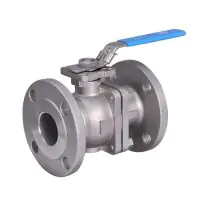 Direct Mount ANSI 150 Flanged Stainless Steel Ball Valve - 0