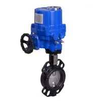 Electric Actuated Butterfly Valve Wafer Pattern - 1