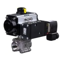Pneumatic Actuated Series 88 Heavy Duty Ball Valve - 1