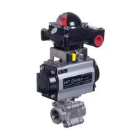 Pneumatic Actuated Series 88 Heavy Duty Ball Valve - 2