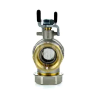 Brass Filter Ball Valve - 2
