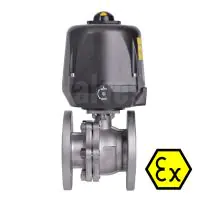 ATEX 90D Electric Actuated PN16 Ball Valve - 1