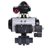 Pneumatic Actuated Extreme PVC-U Ball Valve - 5