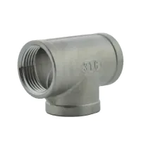NPT Stainless Steel Equal Tee - 0