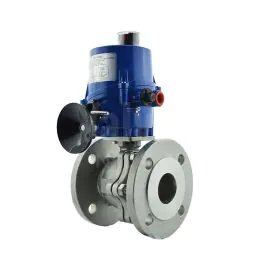 Electric Actuated Economy PN16 Flanged Ball Valve