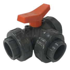 3 Way PVC-U Ball Valve - L or T Port
