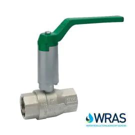 Brass Ball Valve WRAS Approved with Neck Extension