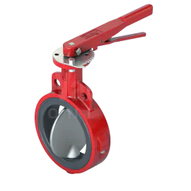 Bray Series 20 Wafer Butterfly Valve - Stainless Steel Disc & PTFE Lined HT-EPDM Liner