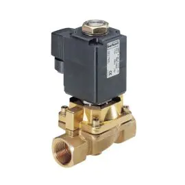 Burkert Type 0407 Brass Solenoid Valve