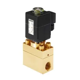 Burkert Type 2400 Brass Solenoid Valve