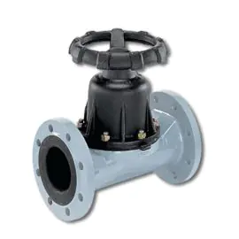 Gemu Type 655 Diaphragm Valve Cast Iron Unlined Flanged PN16