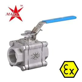 Mars Ball Valve Series 83 Fire Safe Anti Static Stainless Steel