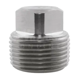 NPT Square Head Plug 6000LB 316 Stainless Steel Fitting