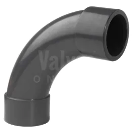 PVC 90° Short Radius Bend Plain Metric