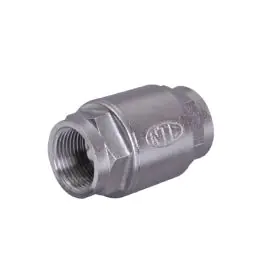 Stainless Steel Spring Check Valve Screwed BSP