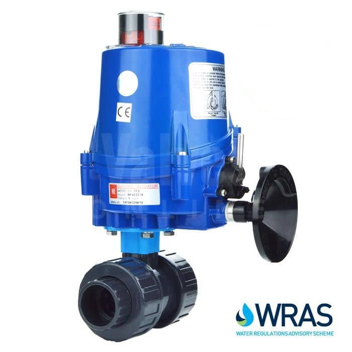 Economy Electric ON OFF Actuated PVC Ball Valve