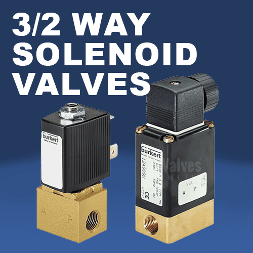 3/2 Way Solenoid Valves