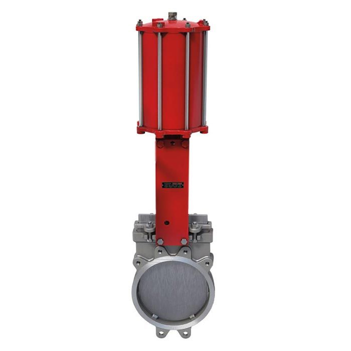 Pneumatic Operated Bray Wafer PN10 Uni-Directional Knife Gate Valve