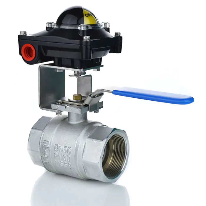 Brass Manual Ball Valve with Limit Switchbox