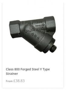 Class 800 Y Strainer