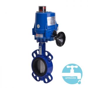 Electric Operated WRAS Wafer Butterfly Valve
