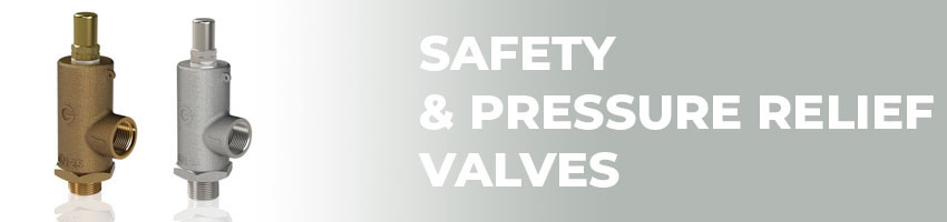 Safety and Pressure Relief Valves